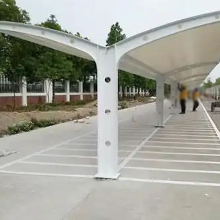 文安县膜结构电动车棚